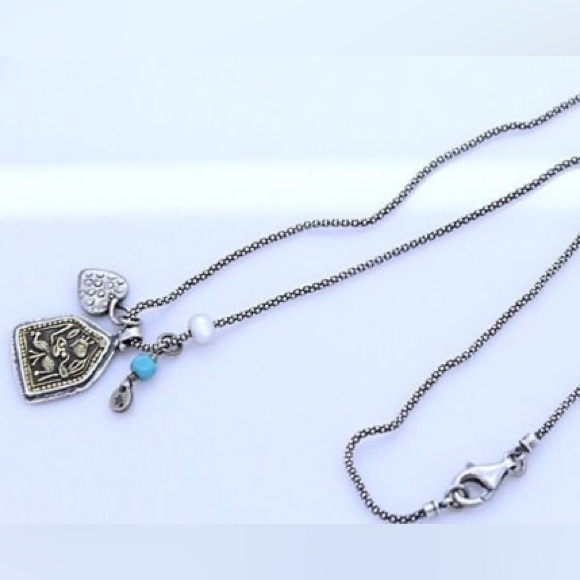 Silpada Sterling Silver Charms Necklace - Picture 2 of 4